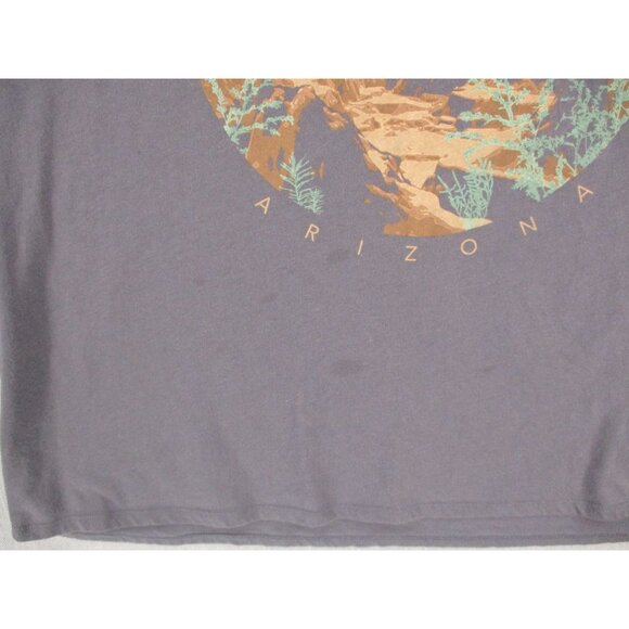Time And Tru Grand Canyon Arizona Graphic T-Shirt XL Gray Cotton Blend - Picture 6 of 8